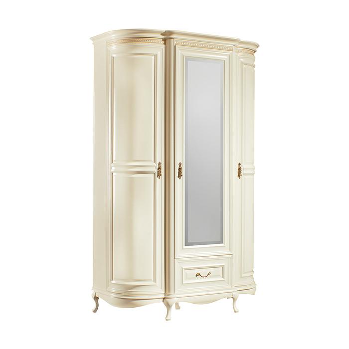 Classic Wardrobes Cupboard Wardrobe with Mirror VCupboard-3D-G