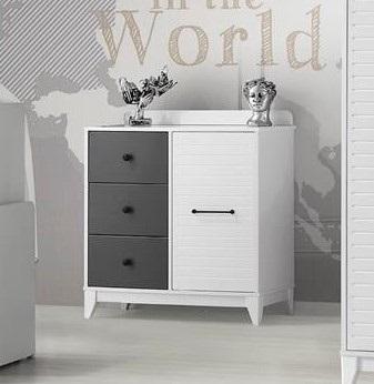 Chic light chest of drawers: stylish furnishings for your children\'s room
