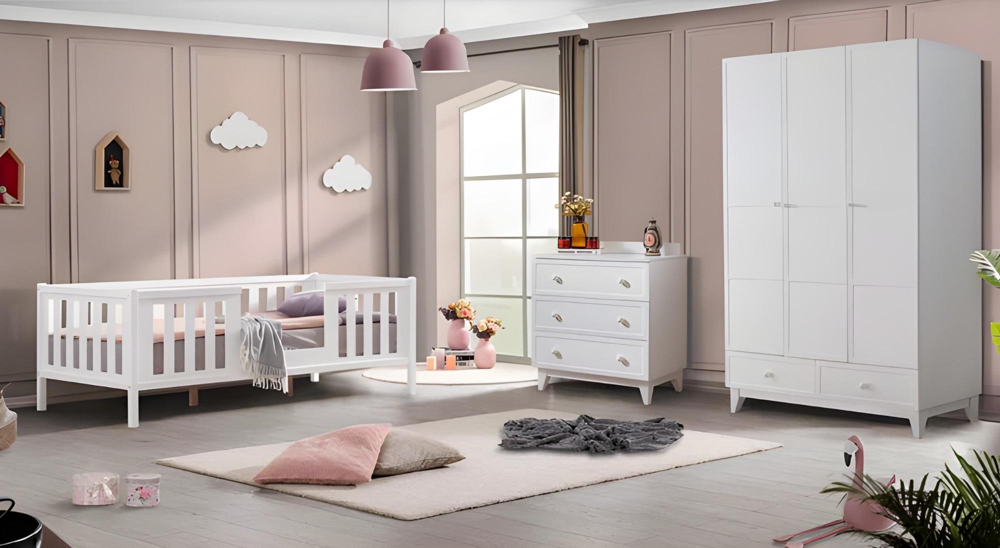 Modern Wardrobe Luxury Wardrobe Wood Bedroom Furniture Design White New`