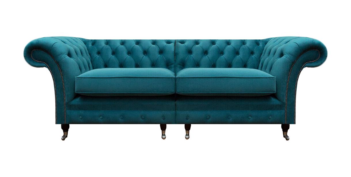 New Two seater sofa couch upholstered furniture living room chesterfield designer