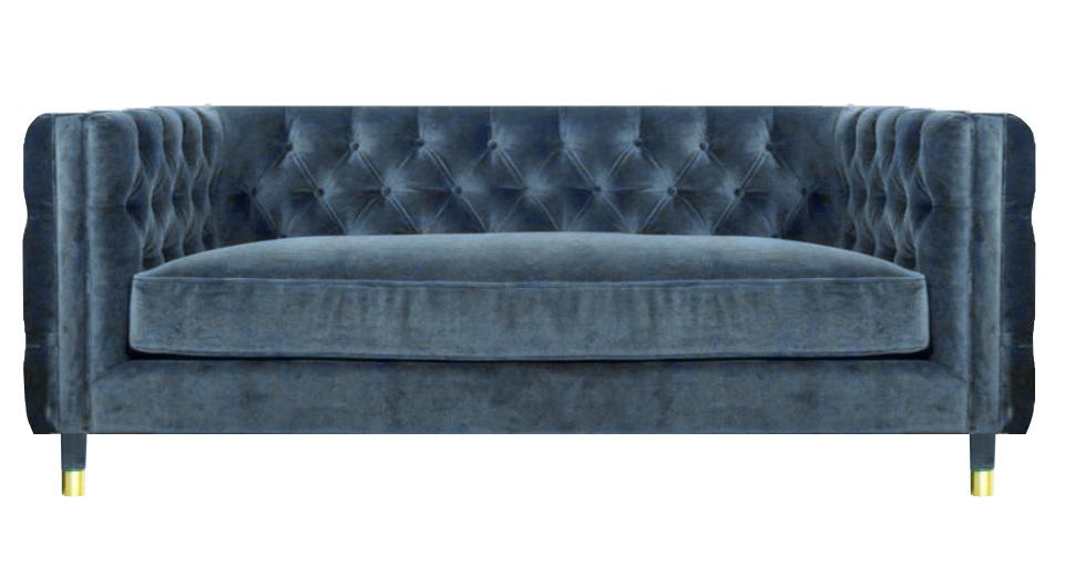 Designer Chesterfield Modern Sofa Couch Three Seater Living Room Furnishings