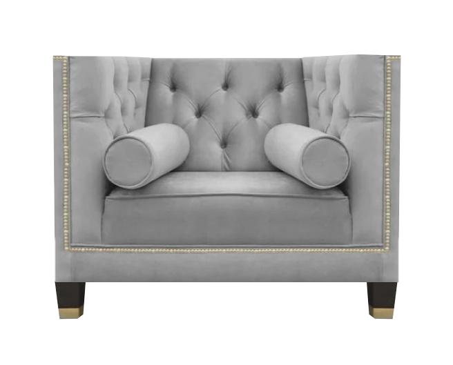 Chesterfield luxury armchair living room furnishings new seat modern upholstered furniture