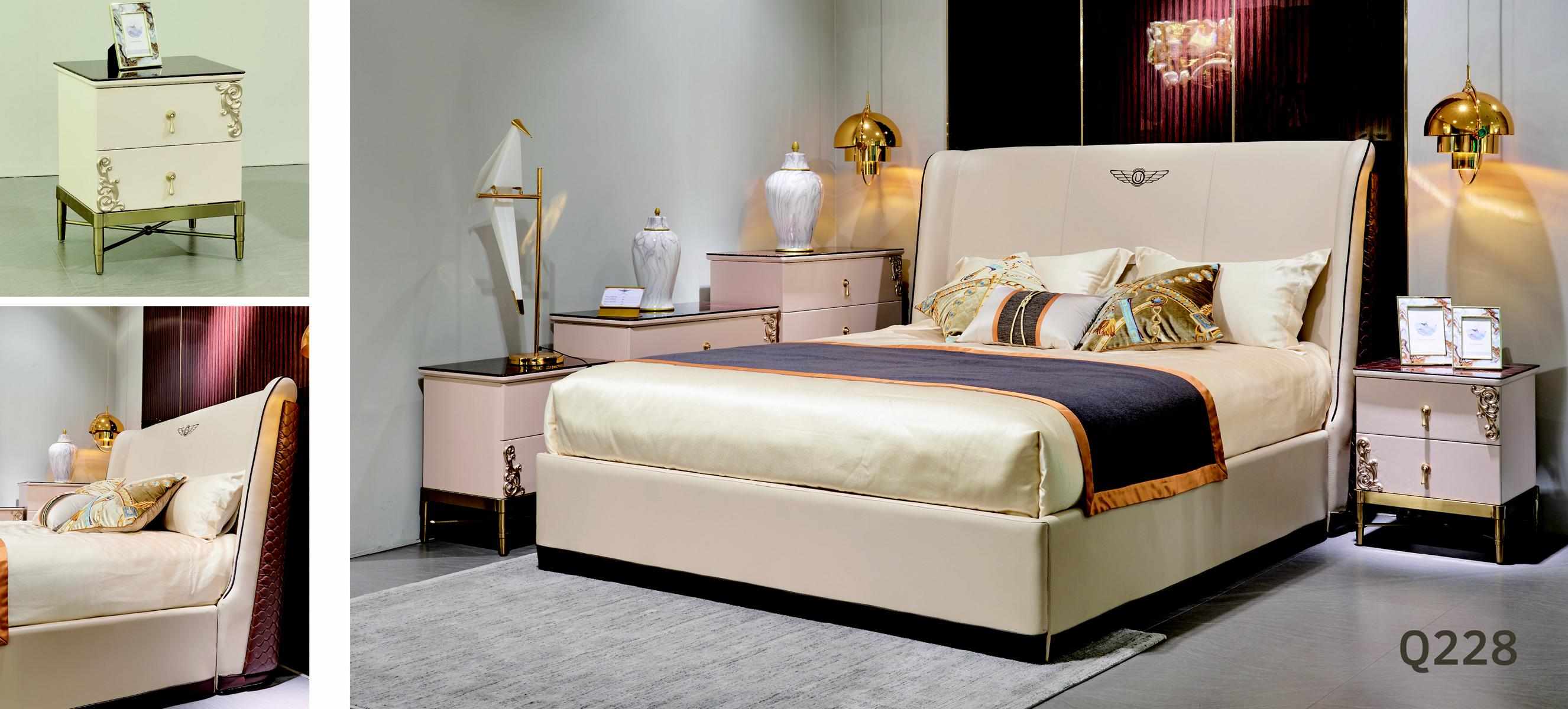 New beds Upholstered bed Double bed Designer bed Double bed Bedroom Leather bed