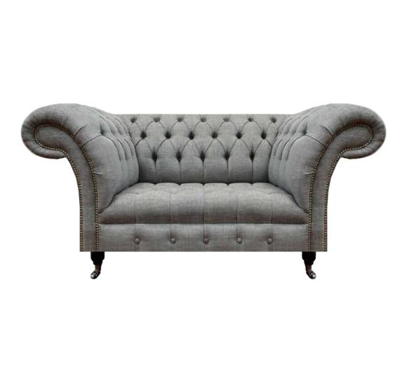 Wohnzimmer Zweisitzer Sofa Couch Luxus Chesterfield Sitz Polstermöbel Textil