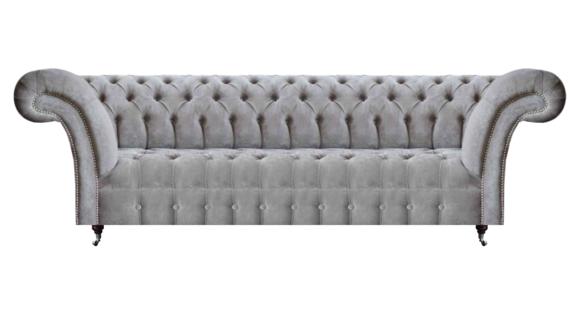 Viersitzer Sofa Couch Designer Modern Wohnzimmer Polstermöbel Chesterfield