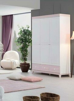 Wardrobe Wooden wardrobe Wooden wardrobe Multicoloured Bedroom Modern