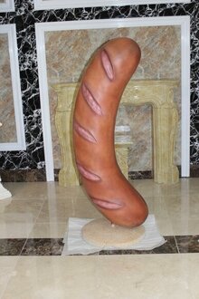 Sculpture sausage 156cm display butcher shop stall restaurant immediately