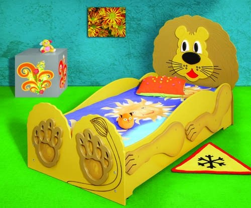 Cot Youth Bed Bed with Mattress Beds LION