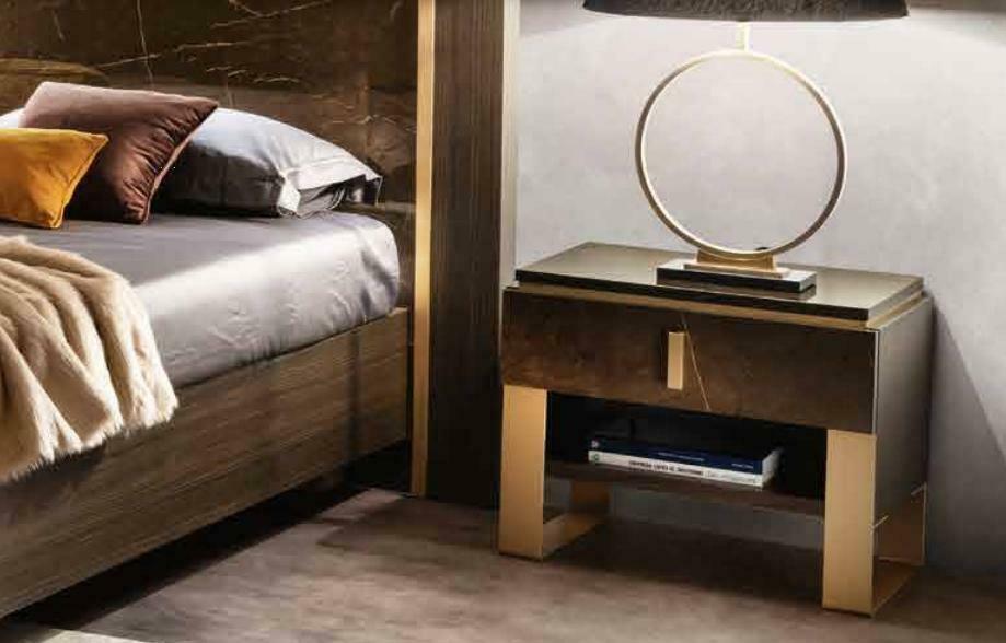 Design Bedside Table Console Metal Gloss Tables Consoles Sleeping Room Side Table