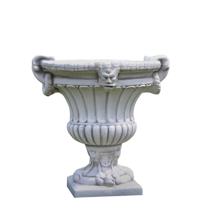 Solid planter flower box plant trough flower pot made of cast stone 2023