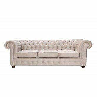 Design Classic 3 Seater Chesterfield Big XXL Couch Leather Textile Sofas Immediately