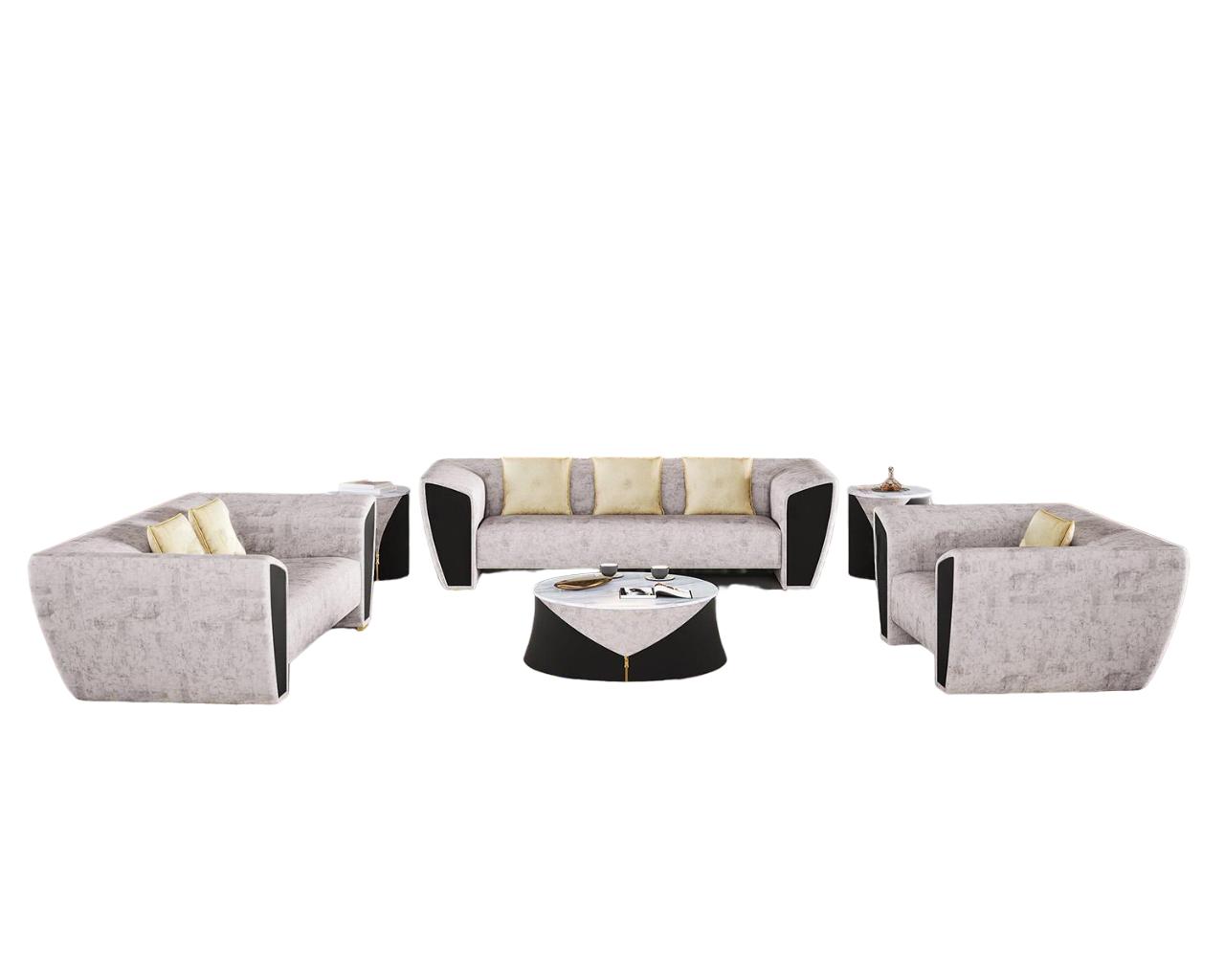 Modern sofa set 3+2+1 seater couch armchair living room furniture