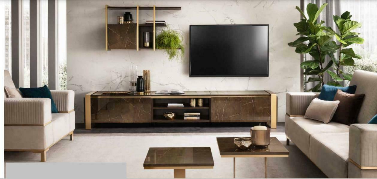 Luxury Sideboard tv Lowboard rtv xxl cabinet table living room Wooden rtv Hotel New