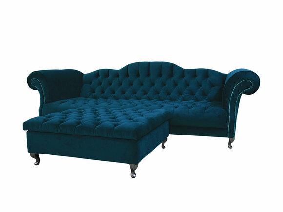 Chesterfield Sofa Upholstery Designer Couches Sofas Set Couch Blue Sofa Elegant New