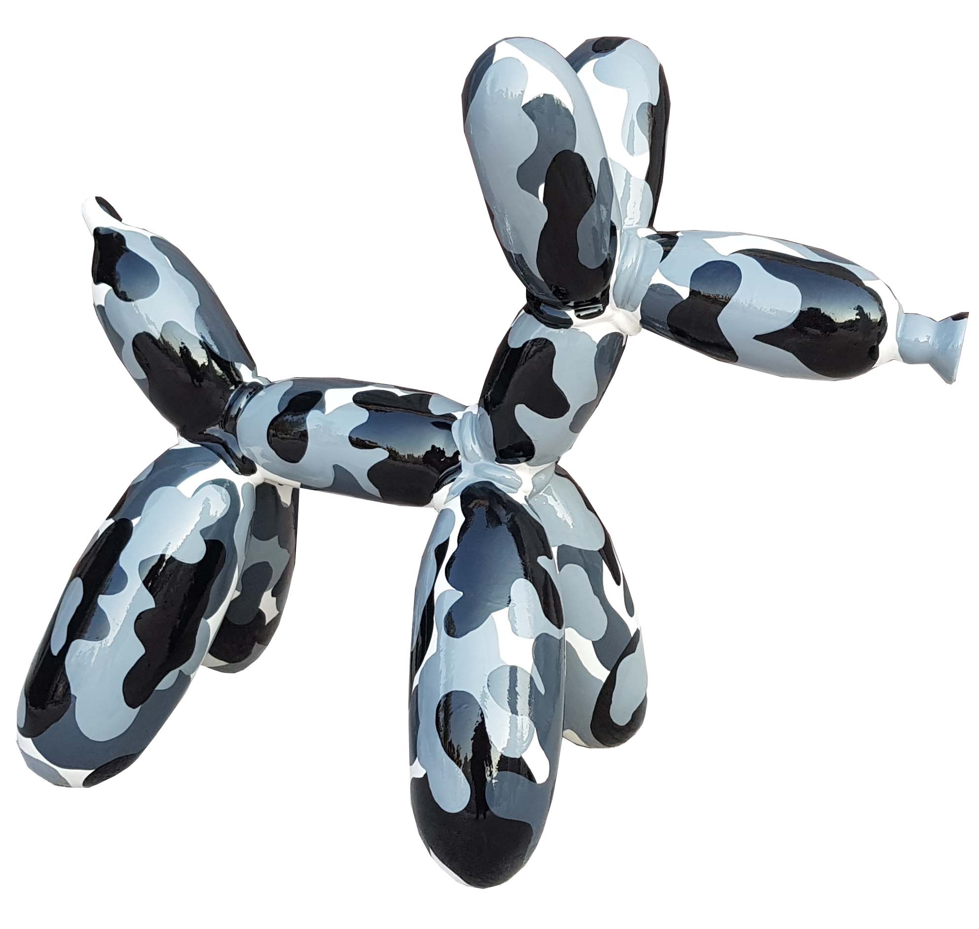 Design Figures Women Sculptures Modern Abstract Balon Dog Deco New