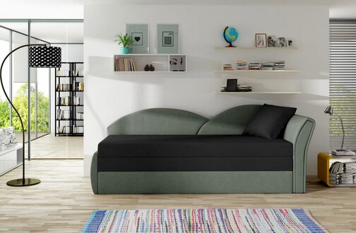 High quality 3-seater sofa with bed function fabric sofa immediately